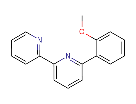 Molecular Structure of 142877-61-0 (2,2'-Bipyridine, 6-(2-methoxyphenyl)-)