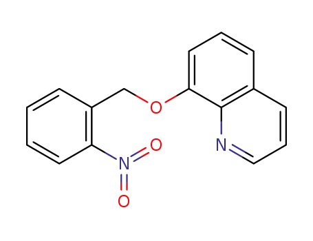 Molecular Structure of 82131-87-1 (8-[(2-Nitrobenzyl)oxy]quinoline)