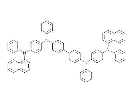 Molecular Structure of 209980-47-2 (N,N'-Bis[4-(1-naphthalenylphenylamino)phenyl]-N,N'-diphenyl-[1,1'-biphenyl]-4,4'-diamine)