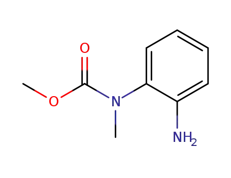 Molecular Structure of 362669-92-9 (Carbamic  acid,  (2-aminophenyl)methyl-,  methyl  ester  (9CI))