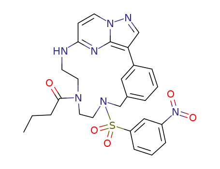 Molecular Structure of 1429324-21-9 (C<sub>27</sub>H<sub>29</sub>N<sub>7</sub>O<sub>5</sub>S)