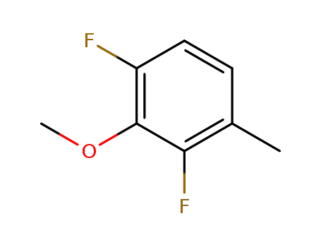 Molecular Structure of 261763-33-1 (Benzene, 1,3-difluoro-2-methoxy-4-methyl- (9CI))