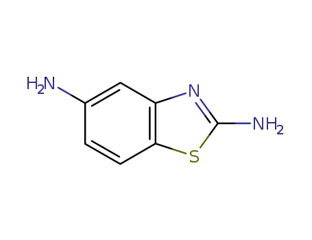Molecular Structure of 50480-29-0 (2,5-Benzothiazolediamine(9CI))
