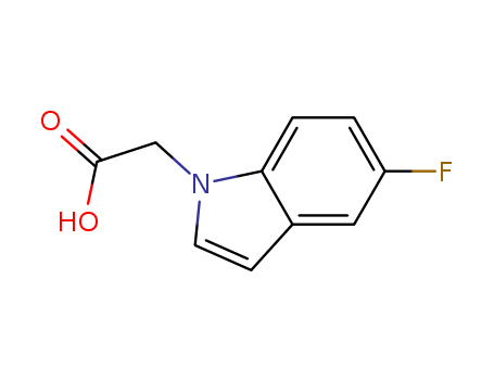 1H-Indole-1-aceticacid, 5-fluoro-