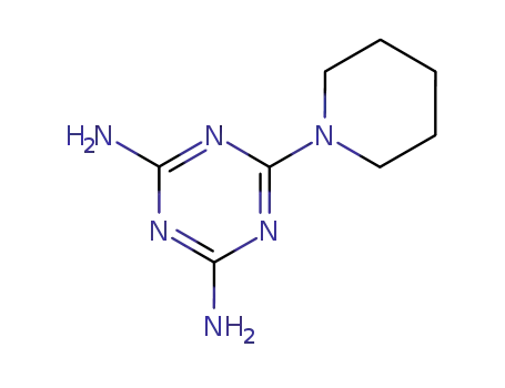 6-(piperidin-1-yl)-1,3,5-triazine-2,4-diamine