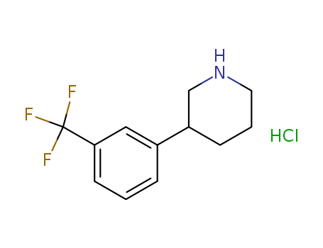 3-[3-(trifluoromethyl)phenyl]piperidine hydrochloride(64321-43-3)