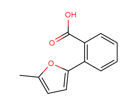 Molecular Structure of 159448-55-2 (2-(5-METHYL-2-FURYL)BENZOIC ACID)