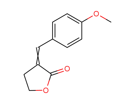 Molecular Structure of 1530-62-7 ((3Z)-3-(4-methoxybenzylidene)dihydrofuran-2(3H)-one)