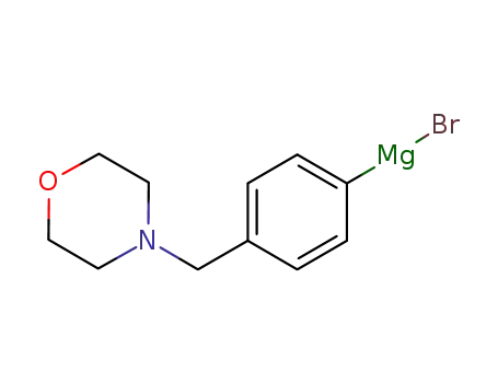 Molecular Structure of 480424-75-7 (Bromo-[4-(morpholinomethyl)phenyl]magnesium)