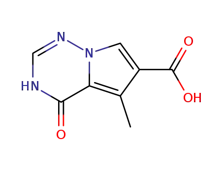 5-Methyl-4-oxo-1,4-dihydropyrrolo[1,2-f][1,2,4]triazine-6-carboxylic acid