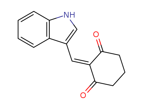 2-(1H-indol-3-ylmethylidene)cyclohexane-1,3-dione