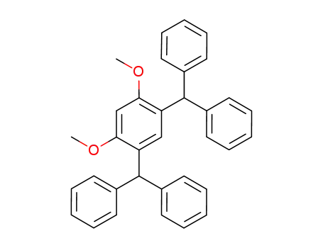 Molecular Structure of 1224199-14-7 ([(4,6-dimethoxy-1,3-phenylene)bis(methanetriyl)]tetrabenzene)