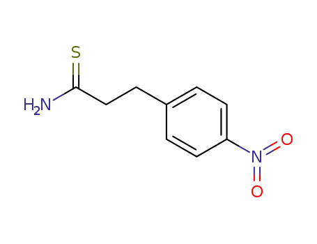 Molecular Structure of 689251-37-4 (3-(4-nitrophenyl)propanethioamide)