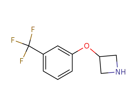 Molecular Structure of 76263-23-5 (3-[3-(trifluoromethyl)phenoxy]azetidine)