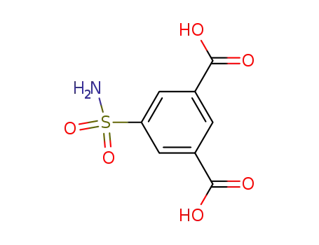 Molecular Structure of 141313-84-0 (1,3-Benzenedicarboxylic acid, 5-(aminosulfonyl)-)