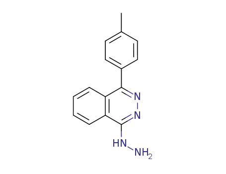 Molecular Structure of 76972-85-5 (1-Hydrazino-4-(4-methylphenyl)phthalazine   (IM OCS))