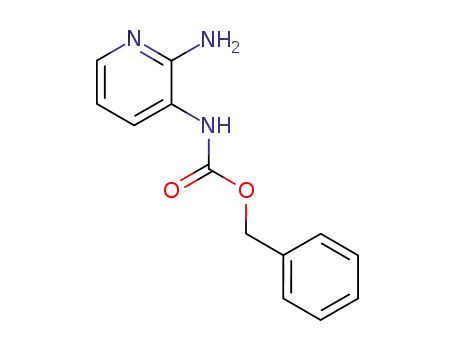 Molecular Structure of 99314-92-8 (N<SUP>2</SUP>-amino-N<SUP>3</SUP>-benzyloxycarbonylaminopyridine)