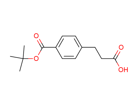 3-<4-(tert-butoxycarbonyl)phenyl>propionic acid