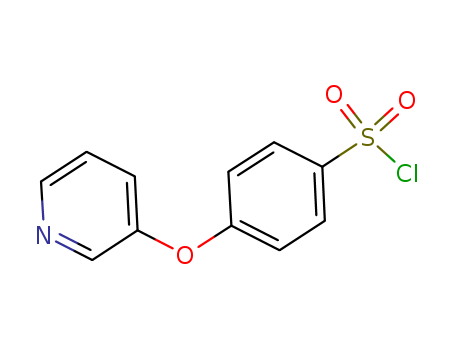 (4-(3-PYRIDYLOXY)PHENYL)SULFONYL CHLORIDE HYDROCHLORIDE