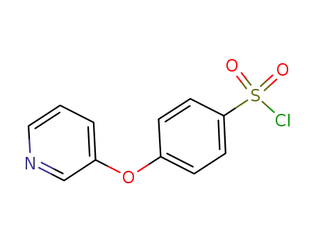 Molecular Structure of 694471-97-1 ((4-(3-PYRIDYLOXY)PHENYL)SULFONYL CHLORIDE HYDROCHLORIDE)