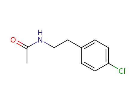 Molecular Structure of 88422-94-0 (1-(N-ACETYLAMINO)-2-(4-CHLOROPHENYL)-ETHANE)