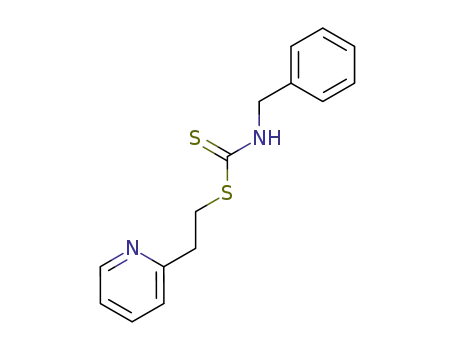 Molecular Structure of 21172-92-9 (2-(pyridin-2-yl)ethyl benzylcarbamodithioate)