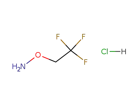 Molecular Structure of 68401-66-1 (O-(2,2,2-Trifluoroethyl)hydroxylamine hydrochloride)