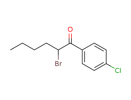 1-Hexanone, 2-bromo-1-(4-chlorophenyl)-