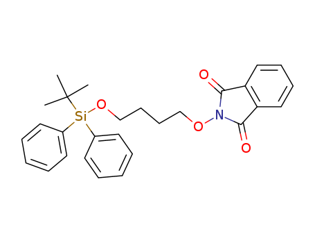Molecular Structure of 160052-32-4 (1H-Isoindole-1,3(2H)-dione,
2-[4-[[(1,1-dimethylethyl)diphenylsilyl]oxy]butoxy]-)