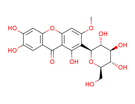 (1S)-1,5-anhydro-1-(1,6,7-trihydroxy-3-methoxy-9-oxo-9H-xanthen-2-yl)-D-glucitol
