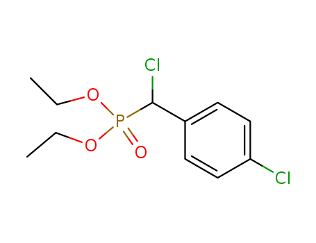 Phosphonic acid, [chloro(4-chlorophenyl)methyl]-, diethyl ester