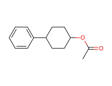 Molecular Structure of 5445-95-4 ((4-phenylcyclohexyl) acetate)
