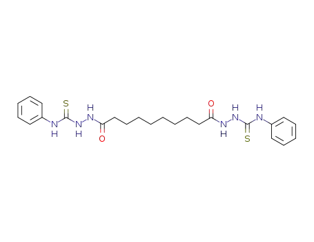 4,4'-diphenyl-1,1'-decanedioyl-bis-thiosemicarbazide