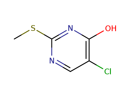 4-Hydroxy-5-chloro-2-methylthiopyrimidine