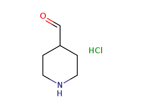 Molecular Structure of 1159825-32-7 (4-FORMYLPIPERIDINE HCL)