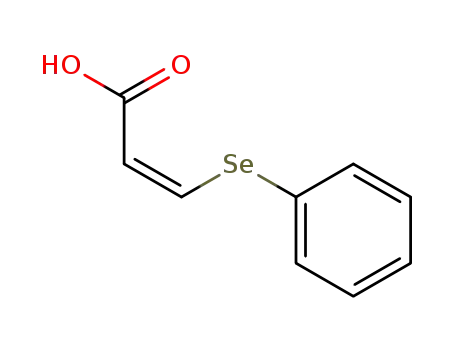 2-Propenoic acid, 3-(phenylseleno)-, (Z)-