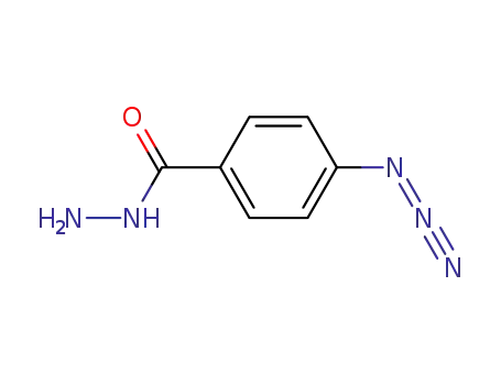 Molecular Structure of 63296-32-2 (Benzoic acid, 4-azido-, hydrazide)