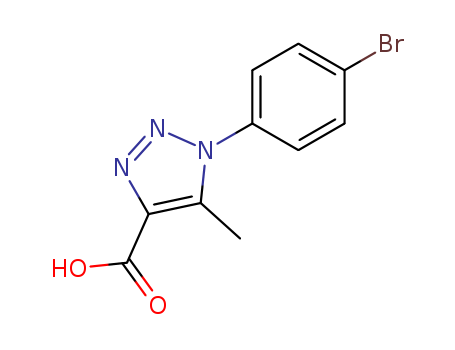 1-(4-bromophenyl)-5-methyl-1H-1,2,3-triazole-4-carboxylic acid(20725-34-2)