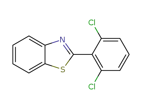 Molecular Structure of 15952-10-0 (2-(2,6-dichlorophenyl)-1,3-benzothiazole)