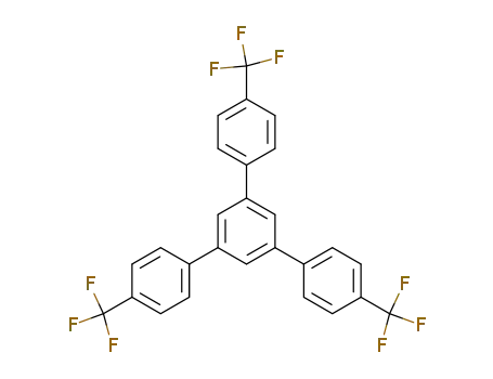 Molecular Structure of 753014-99-2 (1,1':3',1''-Terphenyl,
4,4''-bis(trifluoromethyl)-5'-[4-(trifluoromethyl)phenyl]-)
