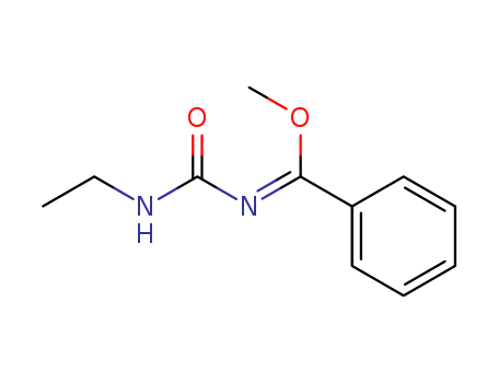 Benzenecarboximidic acid, N-[(ethylamino)carbonyl]-, methyl ester