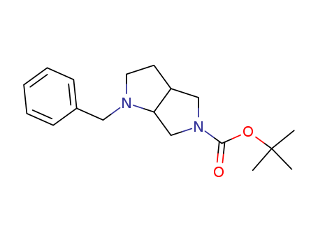 tert-Butyl 1-benzylhexahydropyrrolo[3,4-b]pyrrole-5(1H)-carboxylate 132414-80-3