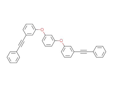 Molecular Structure of 83694-66-0 (Benzene, 1,3-bis[3-(phenylethynyl)phenoxy]-)