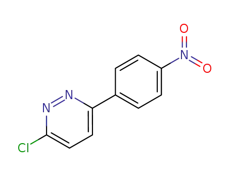 Molecular Structure of 99708-47-1 (3-CHLORO-6-(4-NITROPHENYL)PYRIDAZINE)