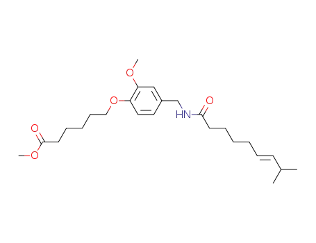 6-{2-Methoxy-4-[(8-methyl-non-6-enoylamino)-methyl]-phenoxy}-hexanoic acid methyl ester