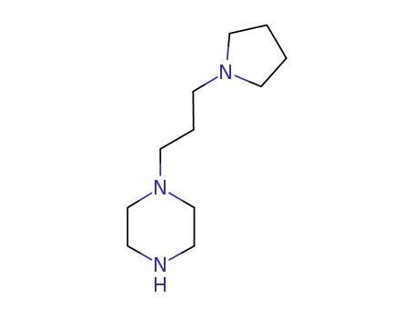 Molecular Structure of 224309-80-2 (Piperazine,1-[3-(1-pyrrolidinyl)propyl]-)