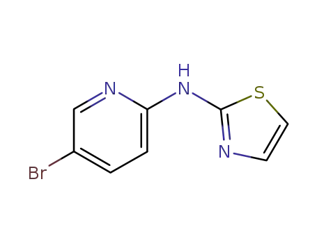 Molecular Structure of 350511-12-5 (5-BroMo-N-2-thiazolyl-2-pyridinaMine)