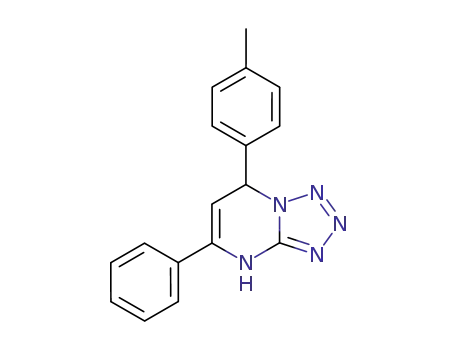 5-Phenyl-7-p-tolyl-4,7-dihydro-tetrazolo[1,5-a]pyrimidine