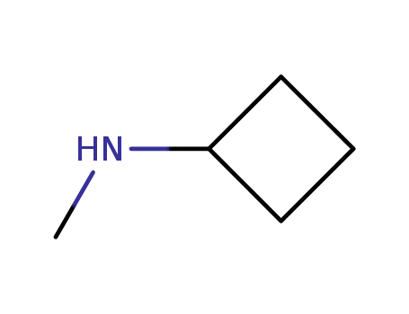 Molecular Structure of 34066-62-1 (N-Methyl cyclobutylamine)