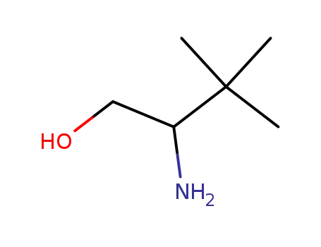 Molecular Structure of 3907-02-6 (2-AMino-3,3-diMethyl-1-butanol)